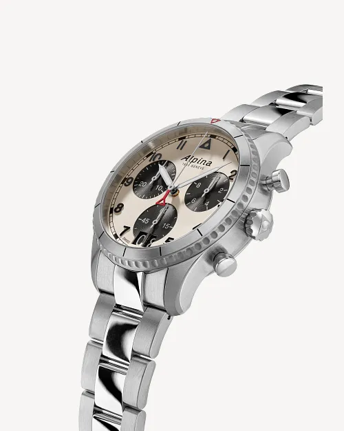 Pilot Chronograph Big Date Watch AL-372WB4S26B | Alpina Watches US Pilot Chronograph Big Date Watch AL-372WB4S26B | Alpina Watches US